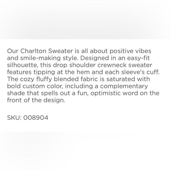 🆕 Women’s Lilly Pulitzer Charlton Sweater Turquoise Oasis Bright Chain stitch XS - Picture 8 of 8